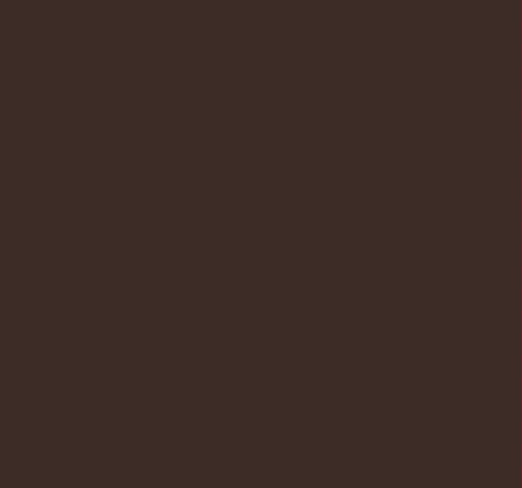 Chocoladebruin monochroom rolgordijn - TenStickers