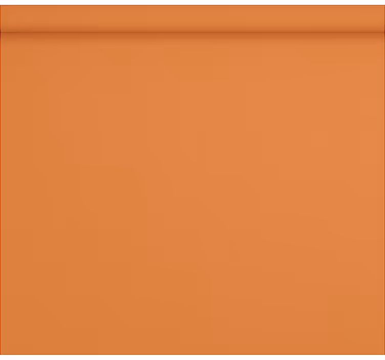 Effen warme kleur rolgordijn oranje - TenStickers