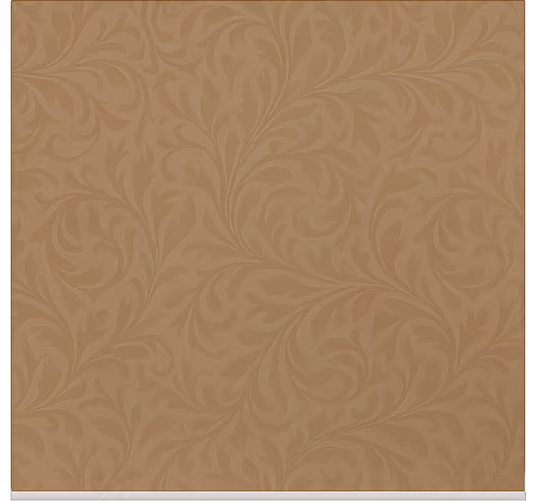 Elegant donkerbeige design rolgordijn woonkamer - TenStickers