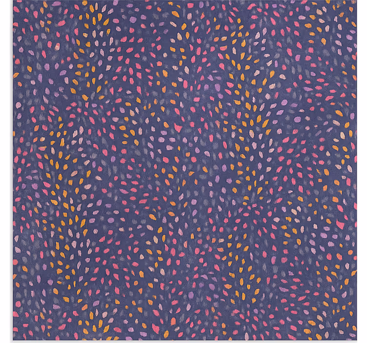 Abstract bloemenpatroon rolgordijn hoofd slaapkamer - TenStickers