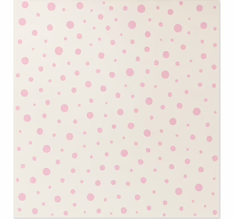 Roze elegante stippen rolgordijn tienerkamer - TenStickers