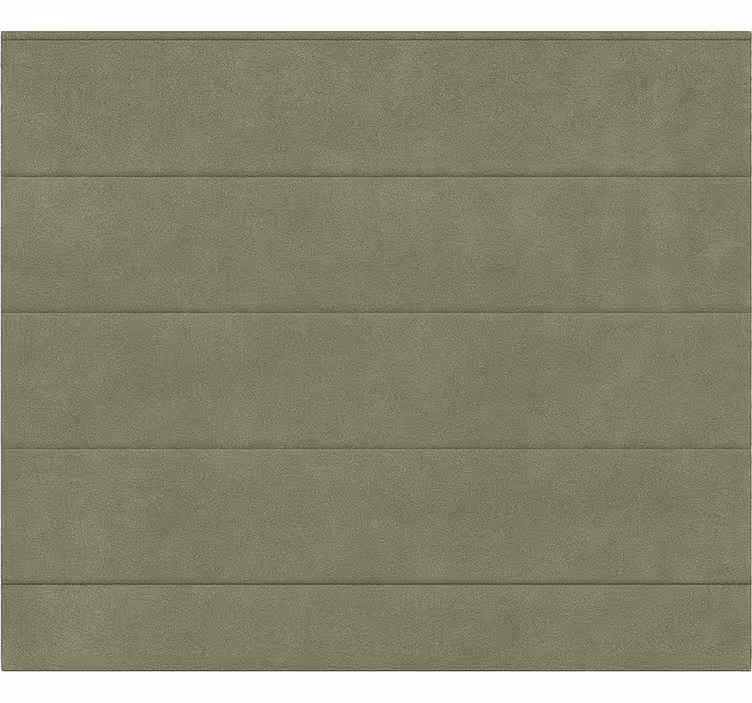 Getextureerde groene romeinse rolgordijn tienerkamer - TenStickers