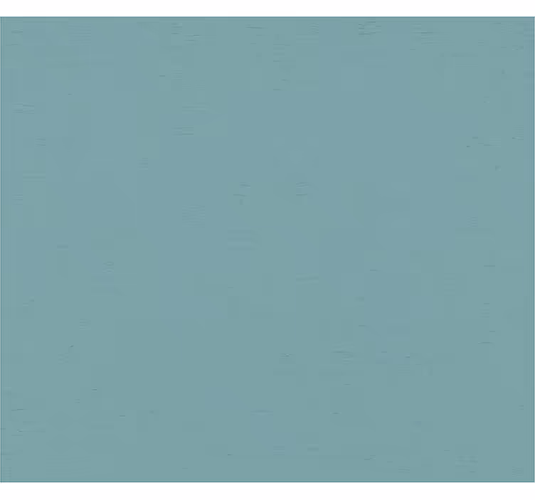 Raambekleding scandinavisch tealblauw monochroom - TenStickers
