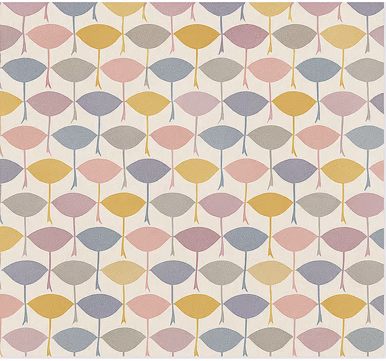 Raambekleding scandinavisch kleurrijke kolibries - TenStickers