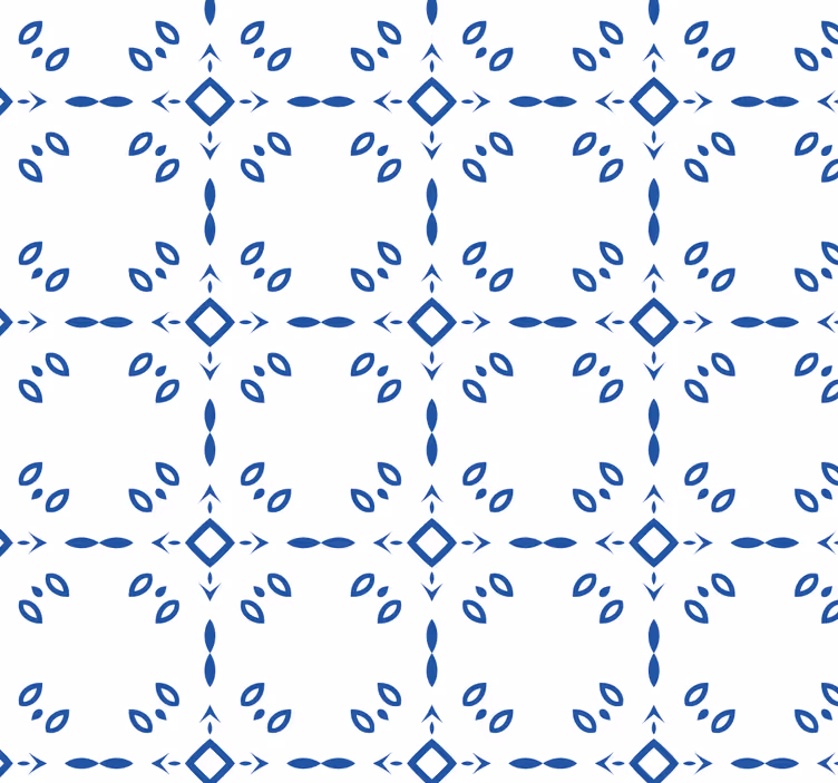 Raambekleding badkamer elegante geometrische vormgeving - TenStickers
