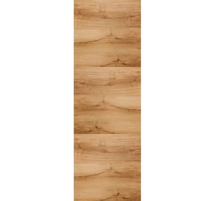 Thuis kantoor raambekleding elegante beige houten planken - TenStickers