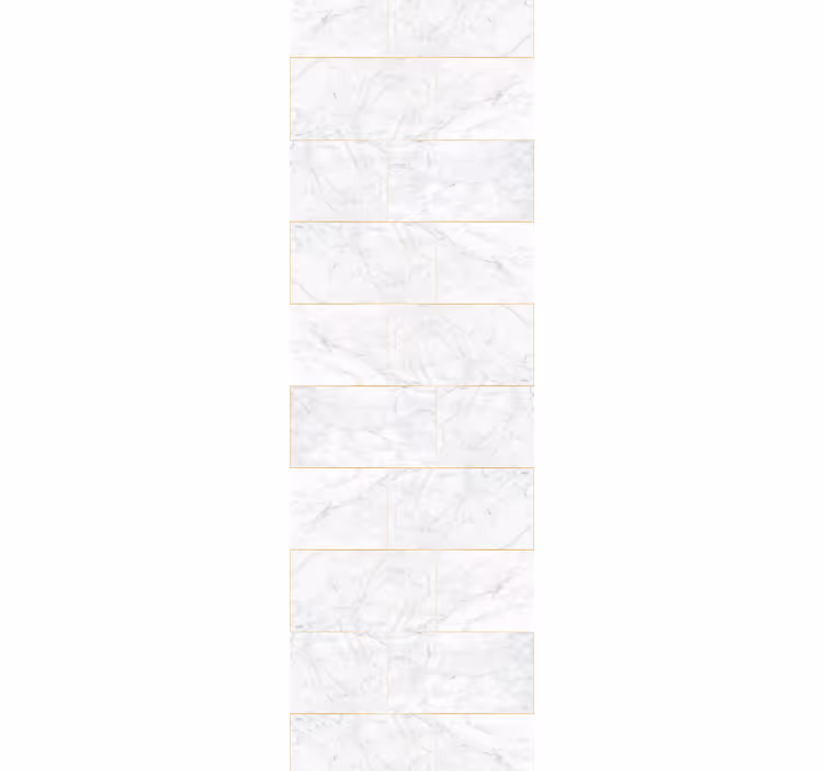 Eetkamer rolgordijn grijstinten goud marmer - TenStickers