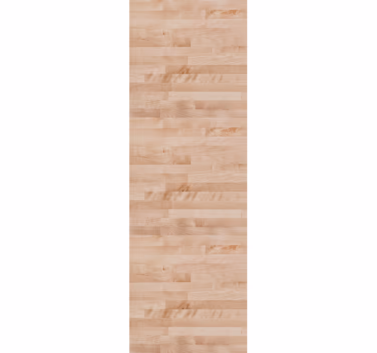 Eetkamer rolgordijn elegante bruine houten plank - TenStickers