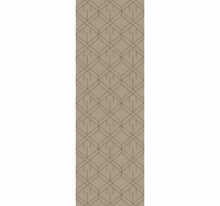 Eetkamer rolgordijn elegant hamptons patroon - TenStickers