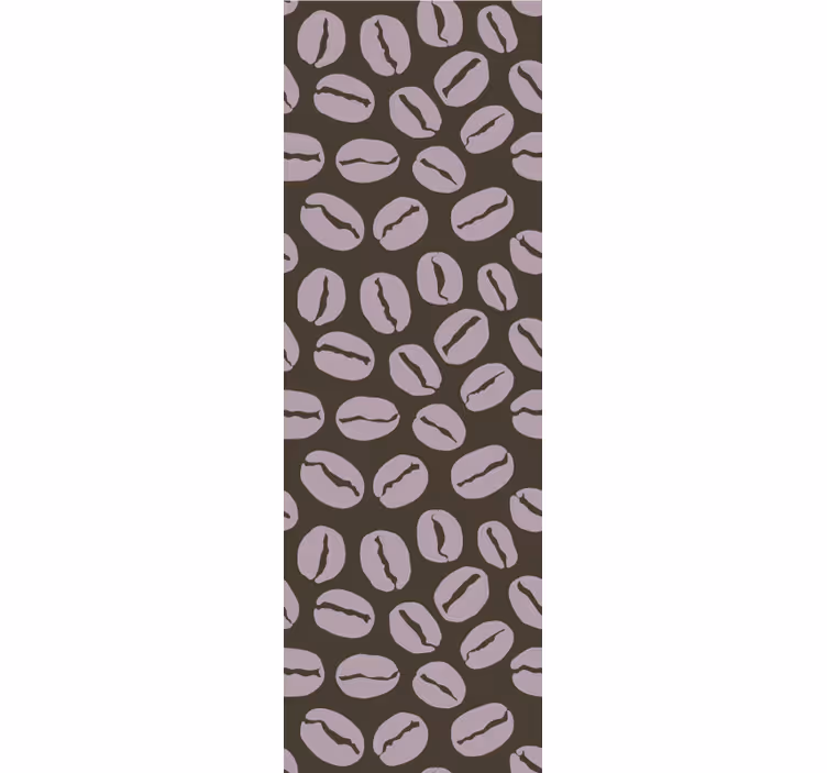 Eetkamer rolgordijn mooie koffiebonen - TenStickers