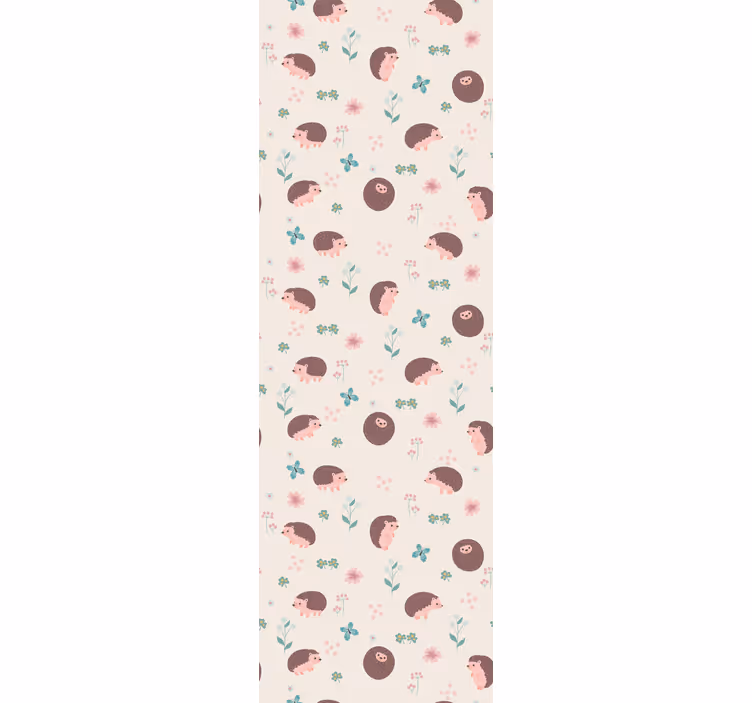 Rolgordijn kinderkamer cute hedgehog collectie - TenStickers