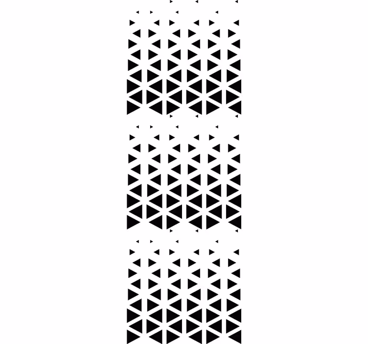 Rolgordijn kantoor geometrisch ombre effect - TenStickers