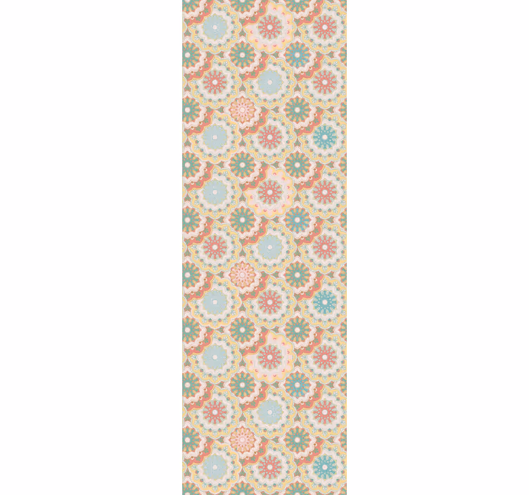 Rolgordijn kantoor stof "granny chic" - TenStickers