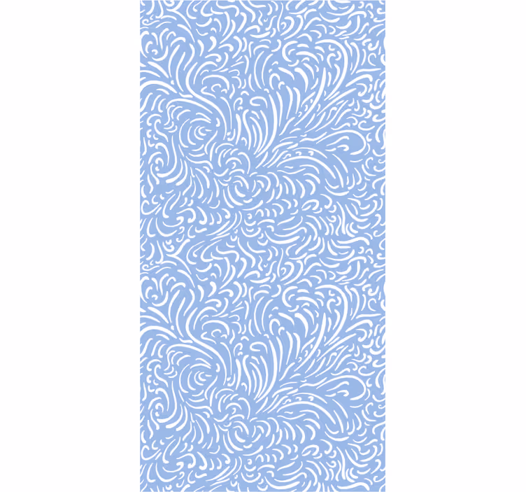 Rolgordijn kantoor frozen patroon - TenStickers