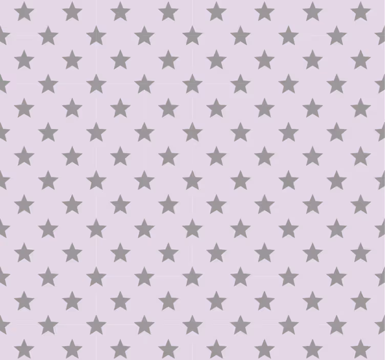 Rolgordijn tienerkamer grijze sterren roze achtergrond - TenStickers