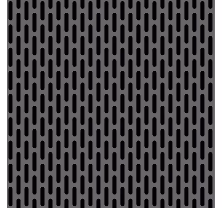 Rolgordijn tienerkamer zwart metalen raster - TenStickers