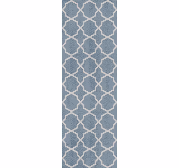 Moderne raambekleding elegant blauw ontwerp - TenStickers