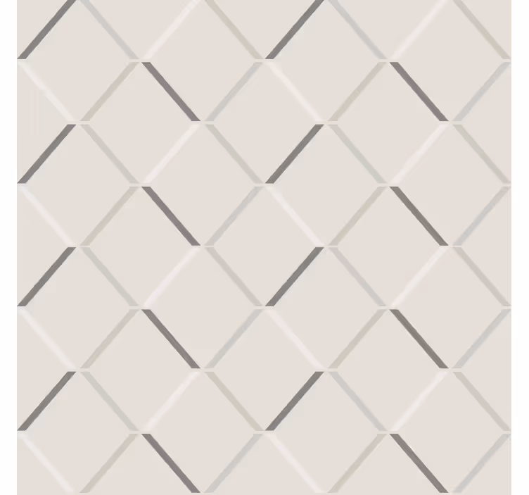 Moderne raambekleding nordic ruiten - TenStickers
