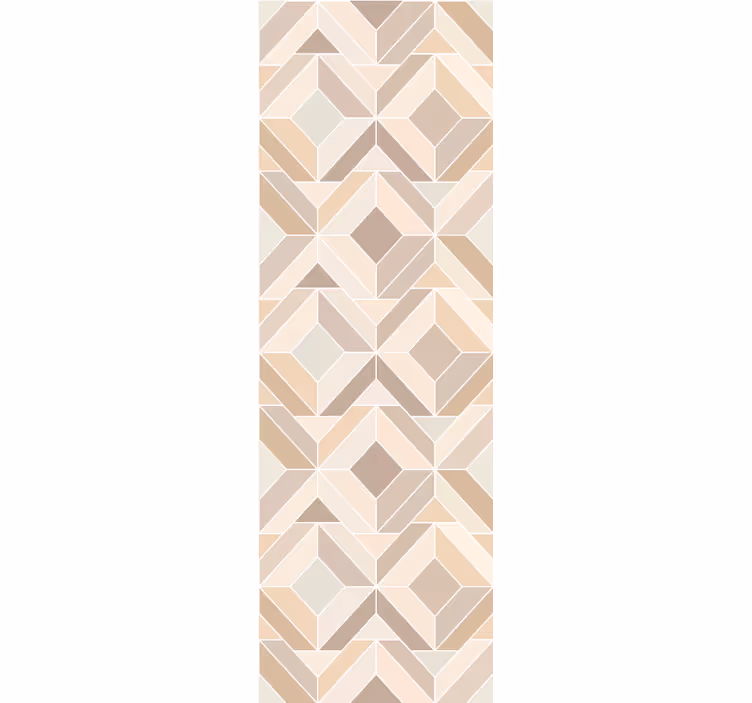 Moderne raambekleding beige patroon met strepen - TenStickers