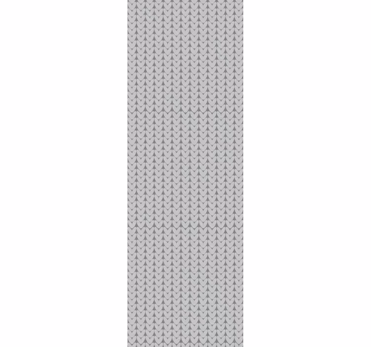 Moderne raambekleding minimalistisch grijs verticaal patroon - TenStickers