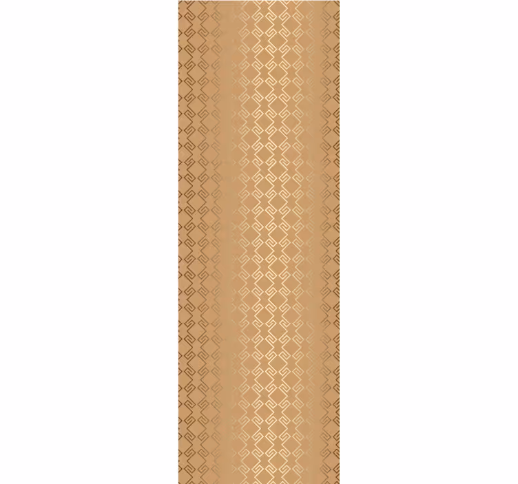 Moderne raambekleding eclectische art deco gouden kolommen - TenStickers