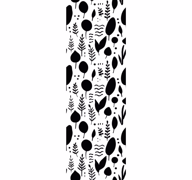 Moderne raambekleding met zwart-witte natuurfoto's - TenStickers