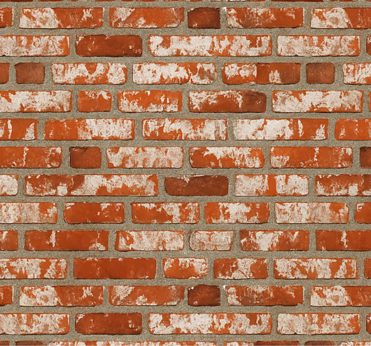 Rolgordijn woonkamer 3d baksteen - TenStickers