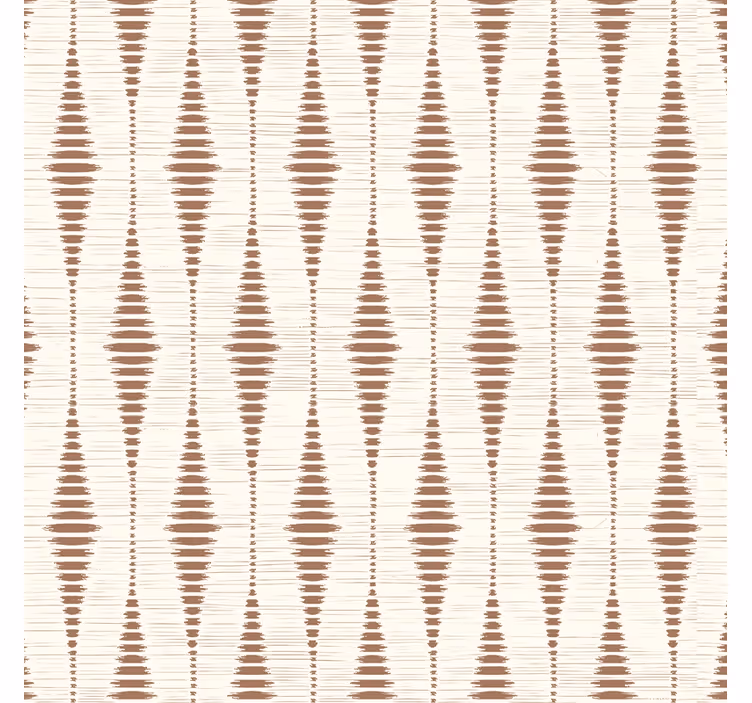 Rolgordijn beige mocha mousse rabaul ikat - TenStickers