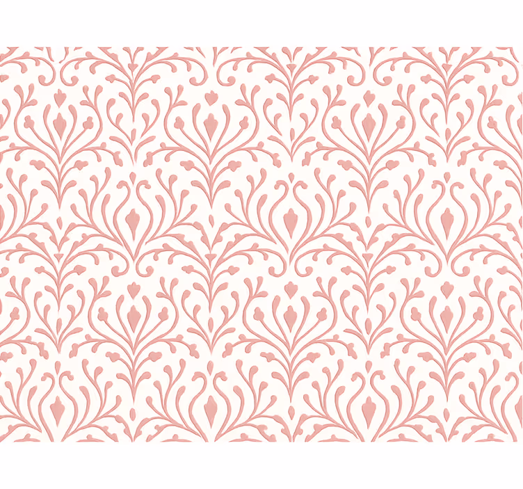 Roze rolgordijn elegant en minimalistisch roze patroon - TenStickers