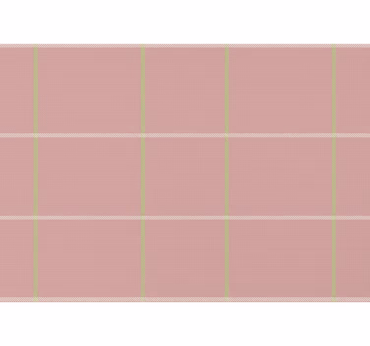 Roze rolgordijn modern patroon - TenStickers