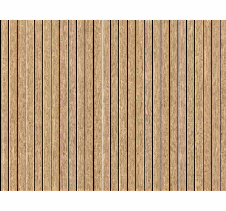 Elegant raambekleding verticale houten latten - TenStickers