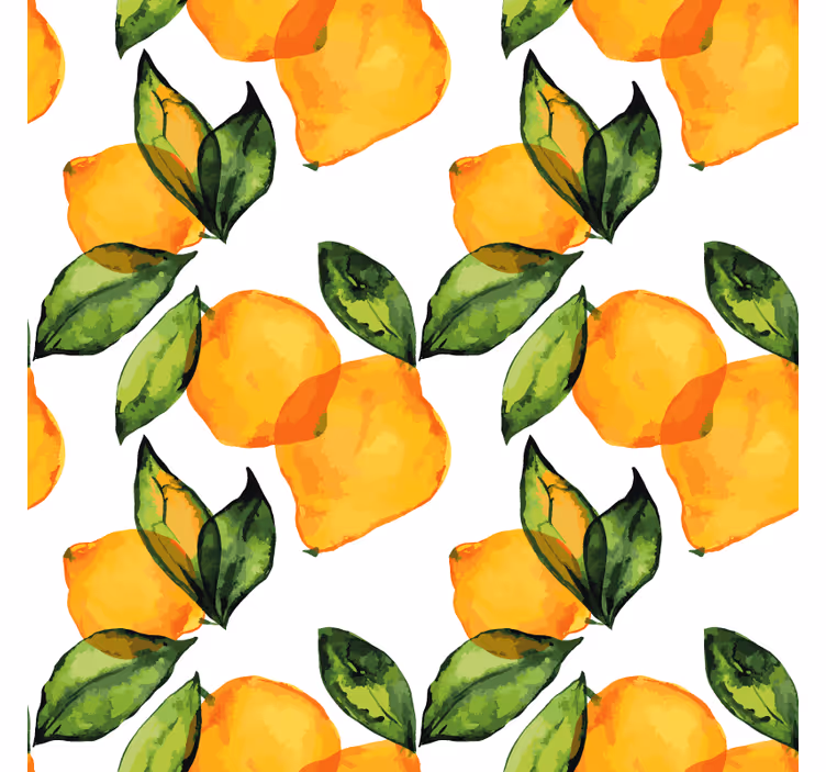 Rolgordijn keuken citroen mediterraanse stijl - TenStickers
