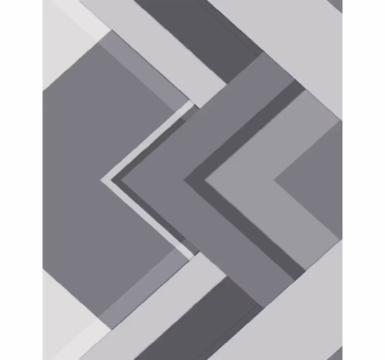 Rolgordijn grijs geometrisch grijs - TenStickers
