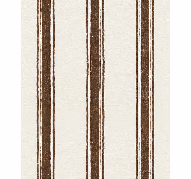 Moderne raambekleding verticale lijnen bruin - TenStickers