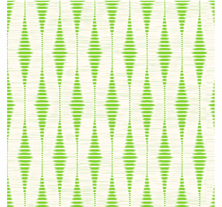 Moderne raambekleding green rabaul ikat - TenStickers