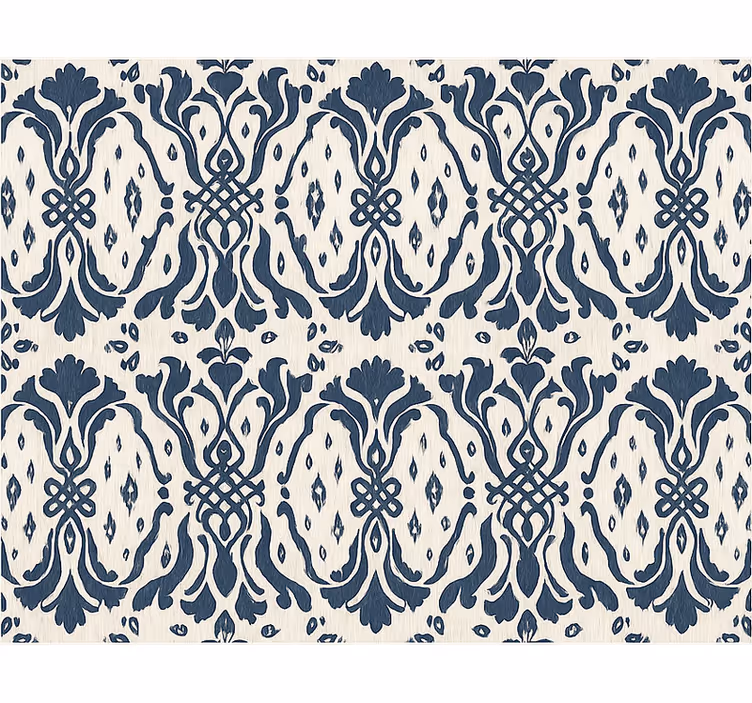 Moderne raambekleding vintage zwarte ornamenten - TenStickers