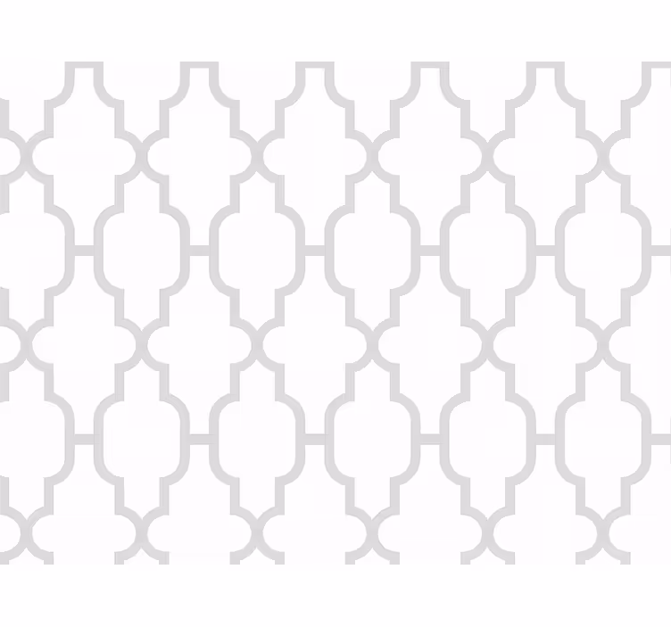Moderne raambekleding grijs geometrisch - TenStickers