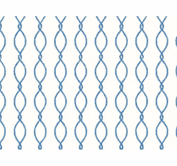 Moderne raambekleding elegant blauw ontwerp - TenStickers