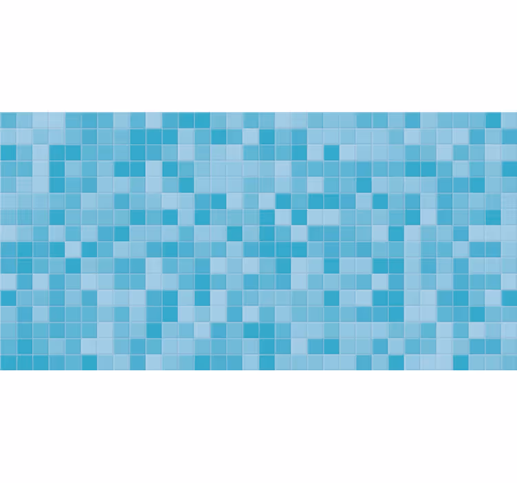 Blauw rolgordijn venetiaanse stijl - TenStickers