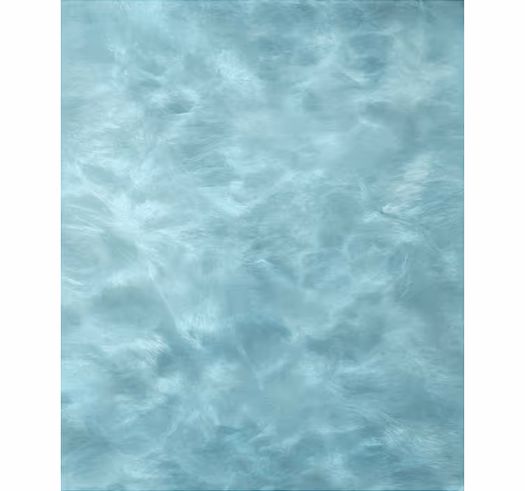 Blauw rolgordijn met watereffectdesign - TenStickers