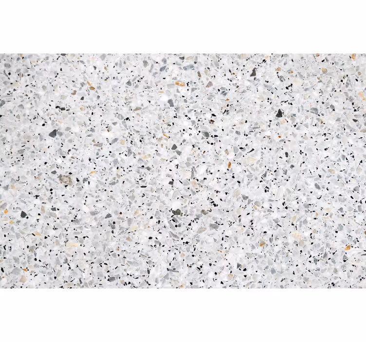 Rolgordijn grijs met terrazzo motief - TenStickers
