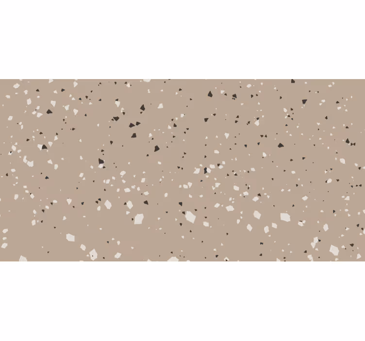 Rolgordijn beige met beige terrazzo structuur - TenStickers