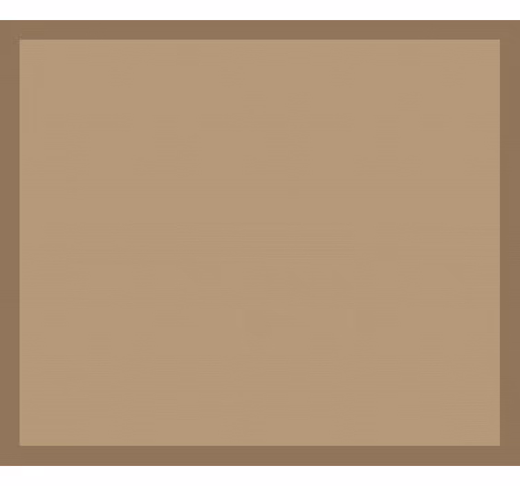Rolgordijn beige jute look effen - TenStickers