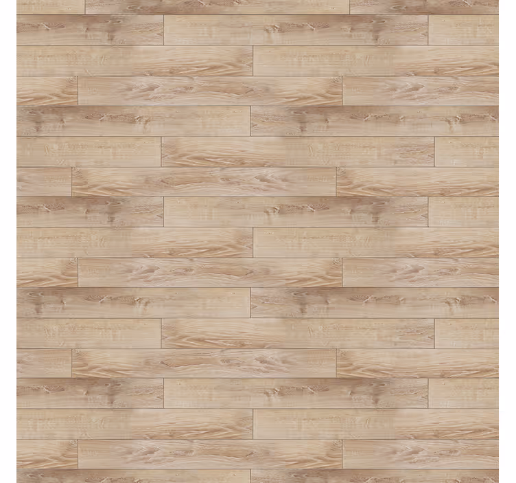 Rolgordijn beige en beige parketvloer - TenStickers