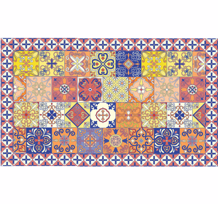 Raambekleding slaapkamer mexicaans - TenStickers