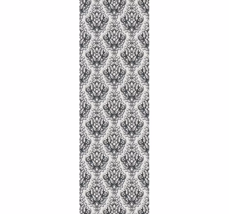 Rolgordijn vintage graceful botanische vormen - TenStickers