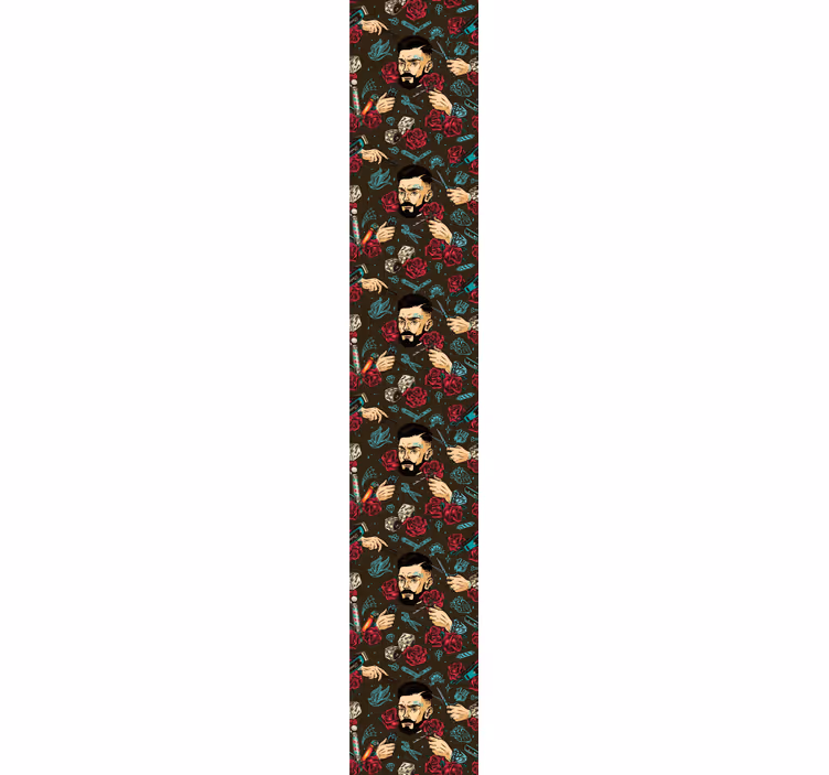 Rolgordijn vintage barbero vintage - TenStickers