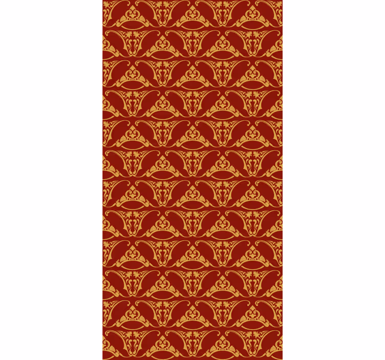 Rolgordijn vintage pugin ontwerp - TenStickers
