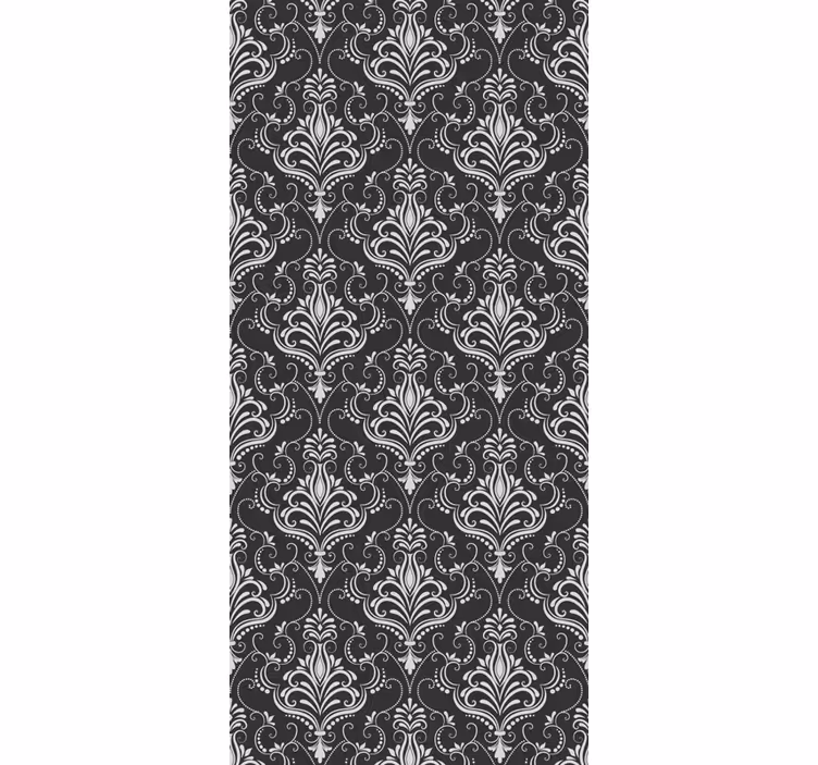 Rolgordijn vintage elegant damaststijl - TenStickers