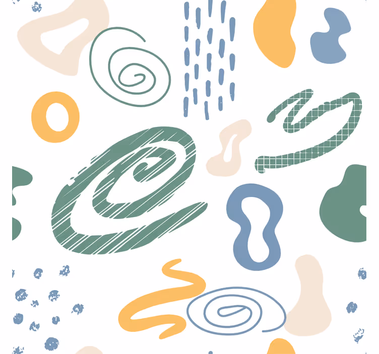 Rolgordijn woonkamer minimalistisch verfstructuurpatroon - TenStickers